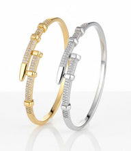 Load image into Gallery viewer, Rivet Bracelet ~ Silver