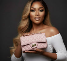 Load image into Gallery viewer, Château 2.0 Shoulder Bag ~ Powder Pink
