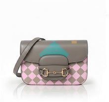 Load image into Gallery viewer, Portofino Saddle Handbag ~ Gray
