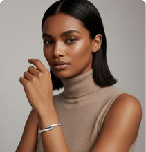 Load image into Gallery viewer, Rivet Bracelet ~ Silver
