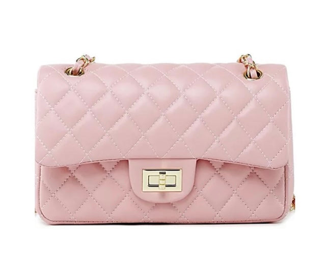 Château 2.0 Shoulder Bag ~ Powder Pink – Ellere Luxury Collection
